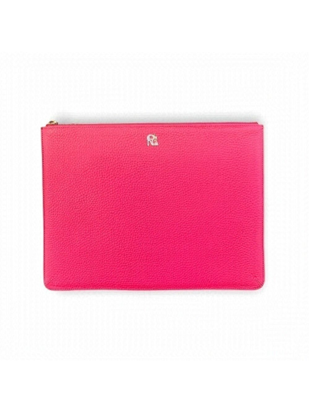 PINK leather envelope